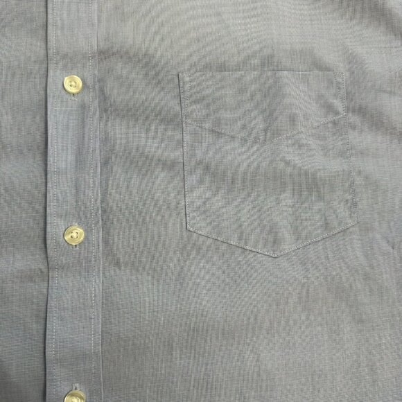 UNTUCKit Light Blue Wrinkle-Free Short Sleeve Shirt - Size XL Slim Fit - Picture 6 of 9